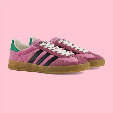 gazelle gucci rosas|gucci & adidas debut summer.